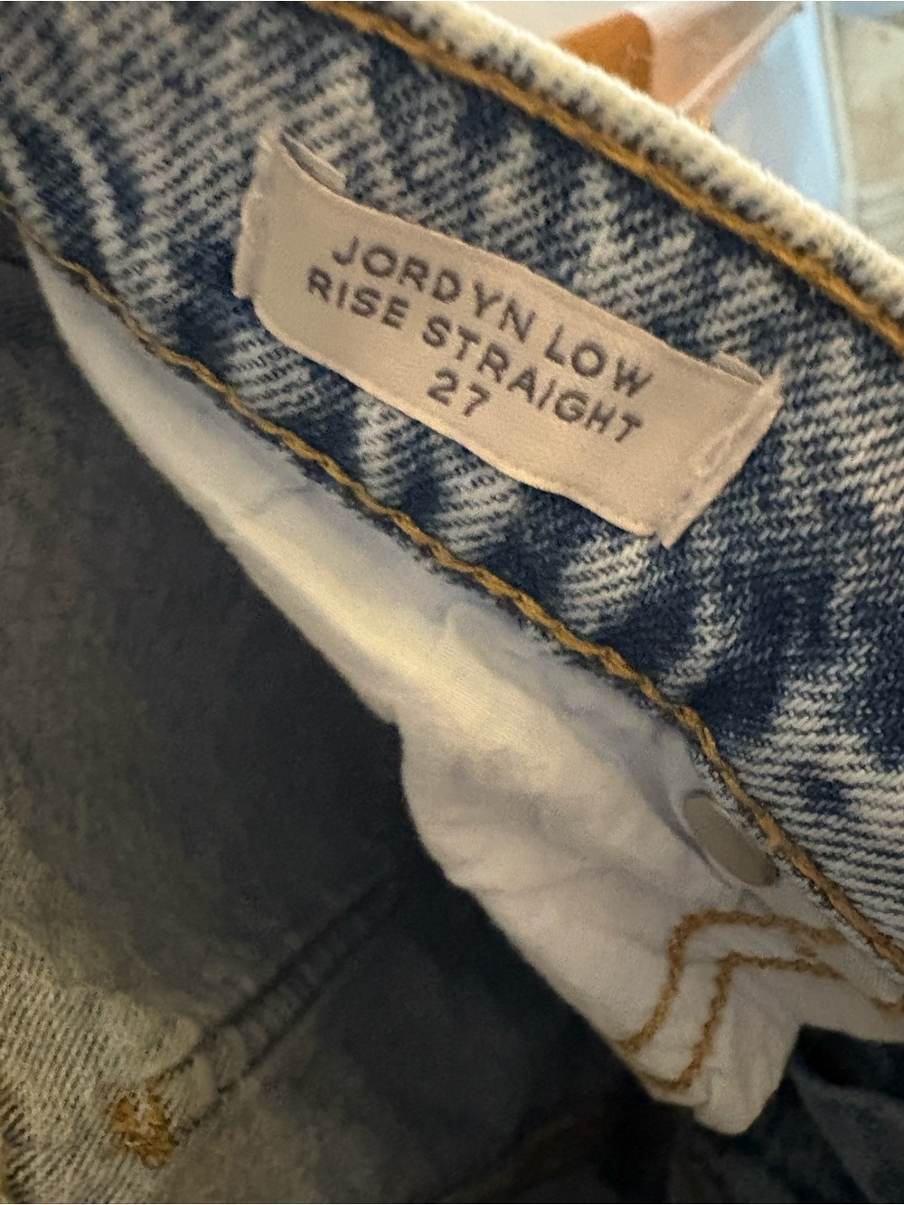 PacSun Women’s High-Rise Light Blue Straight Jeans - Picture 6 of 6